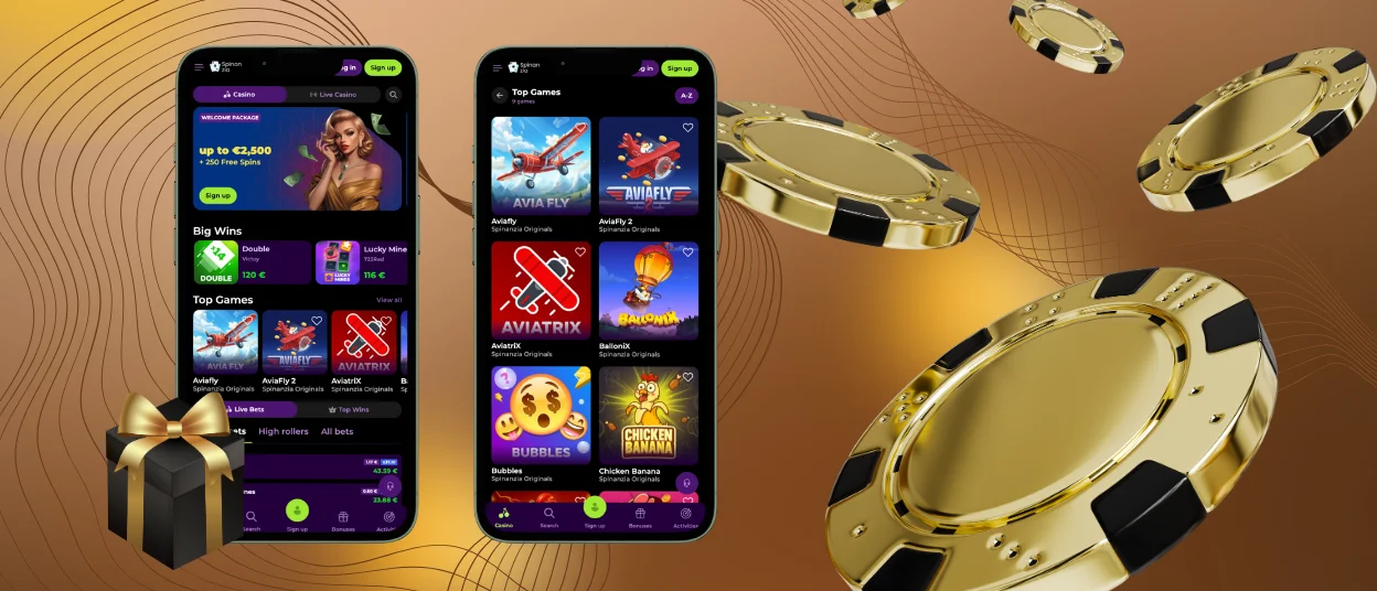 Spinanzia iOS
